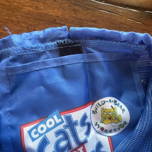 Webkinz Blue and Yellow Drawstring Mesh Bag - Picture 9 of 14